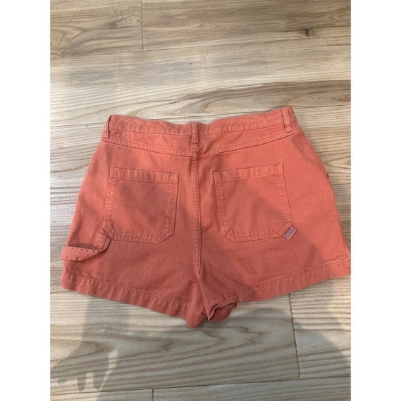 Urban Outfitters BDG Dark Orange denim Carpenter Shorts, Womens size 31 - Picture 6 of 10